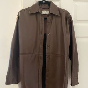 Aritzia babaton Pelli shirt jacket GOOD AS NEW